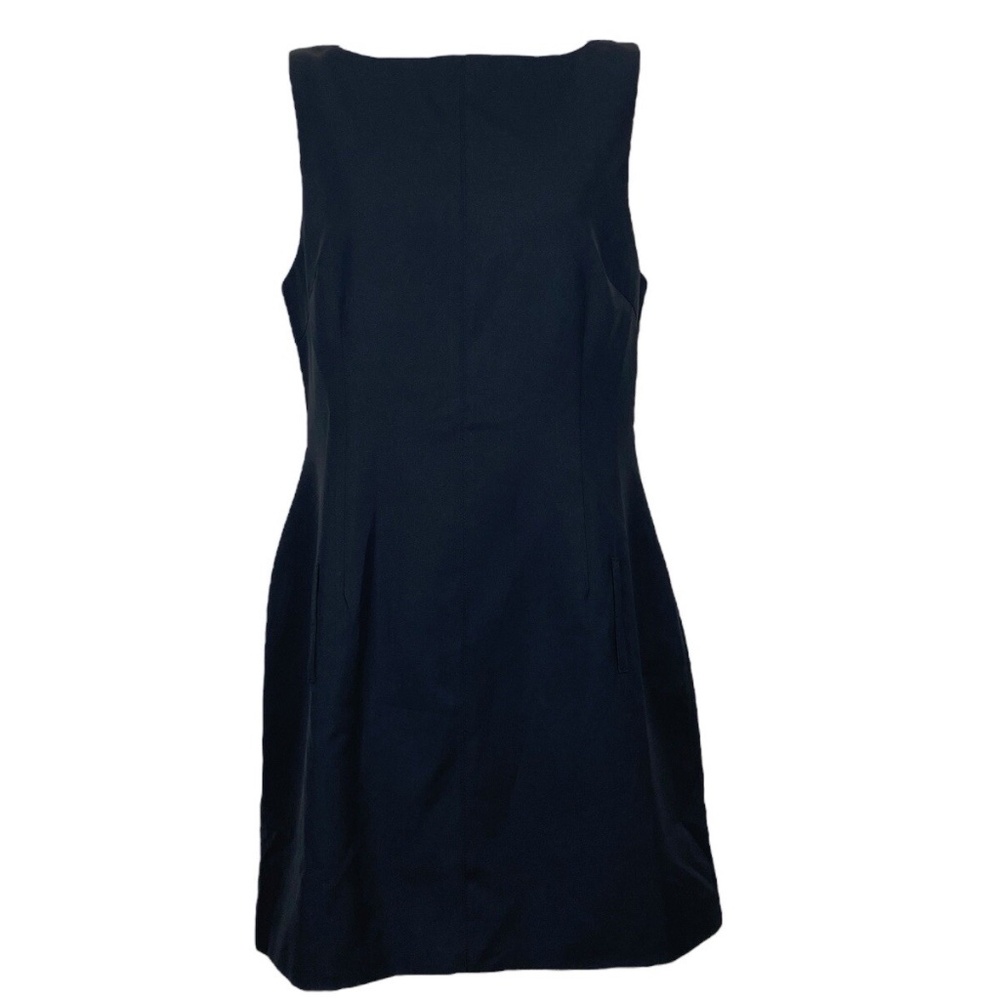 Lioness Ethereal Buckle Mini Dress Large Black Sleeveless Stretch